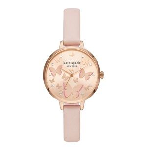 Kate Spade butterfly Metro Stainless Steel Quartz Watch🦋